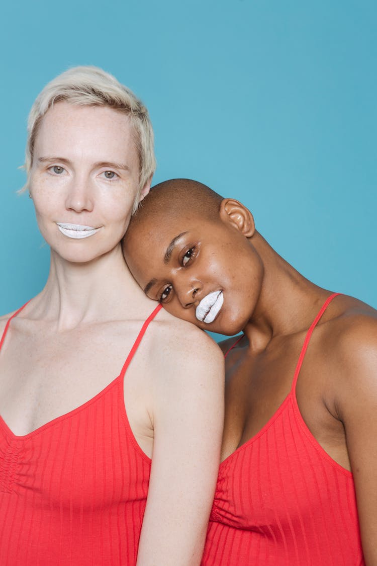 Smiling Diverse Women In Studio