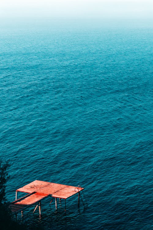 Pier on Sea Shore