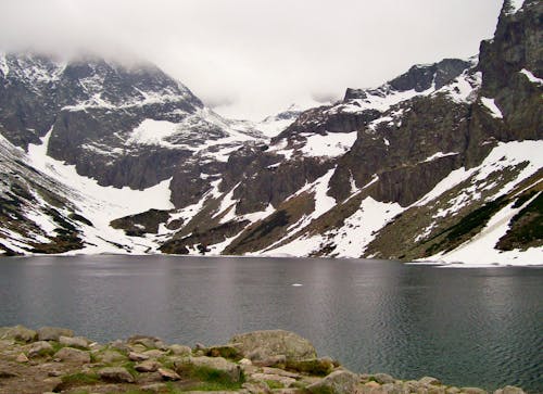 Imagine de stoc gratuită din acoperit de zăpadă, lac, peisaj