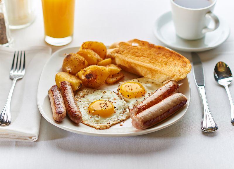 3 Eggs, Home Fries, Meat & Toast from PIZZA & STEAK MASTER in Philadelphia
