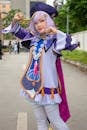 A Woman Doing Cosplay