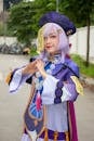 Photo of a Woman in a Cosplay Posing