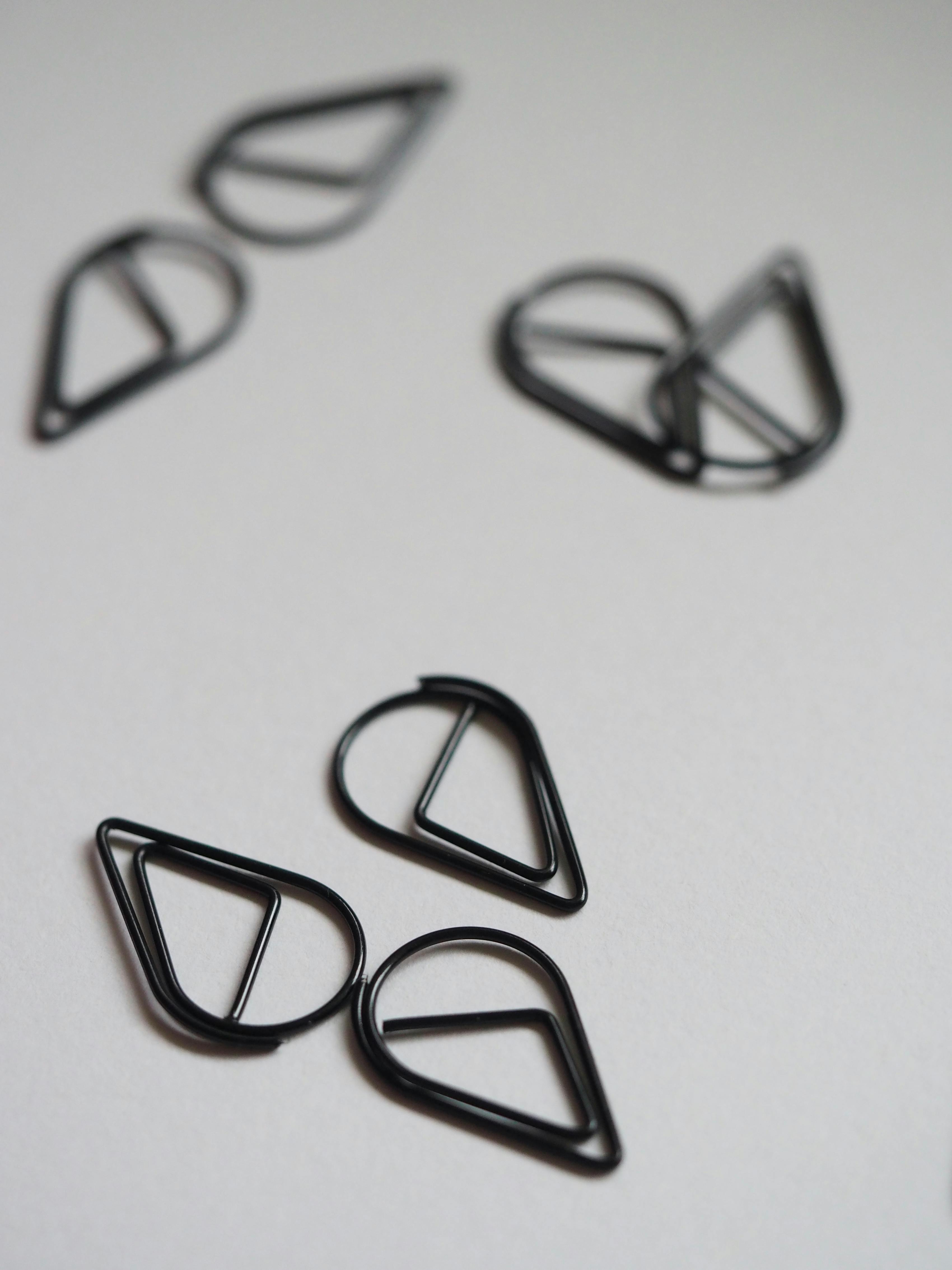 Black Metal Paper Pins · Free Stock Photo