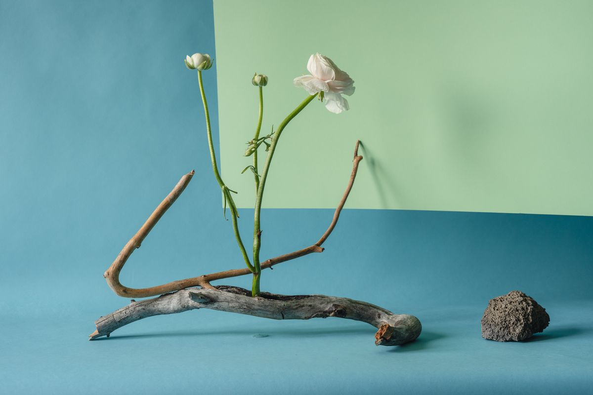 5 DIY-Blumenvasen aus Naturmaterial — mit Anleitung — Variation