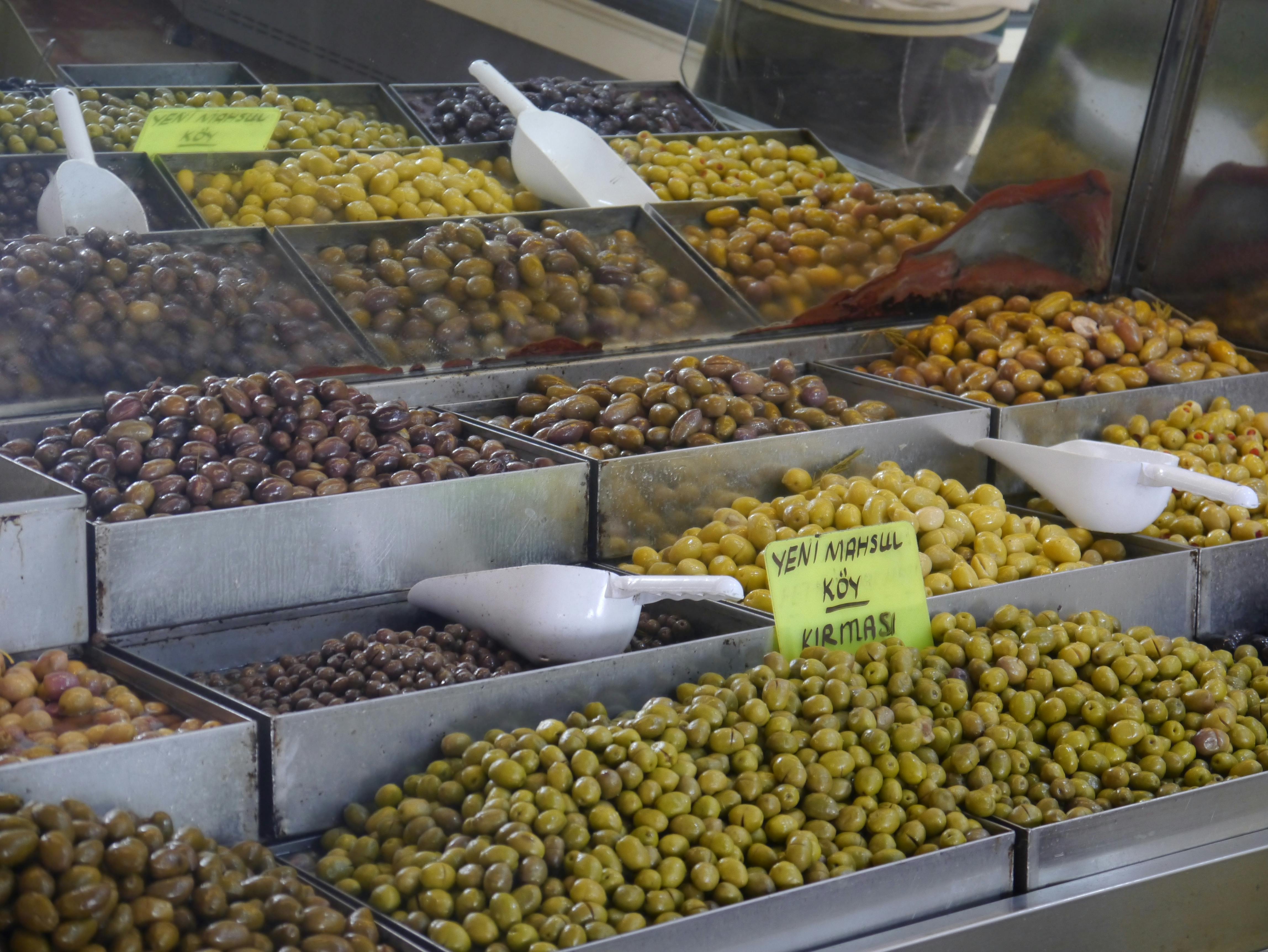 Free stock photo of farmers market, olives, organic