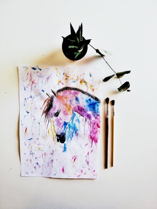 Free stock photo of drawing, water color Stock Photo