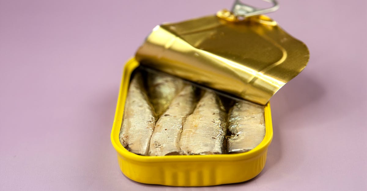 How to open tuna fish without a can opener