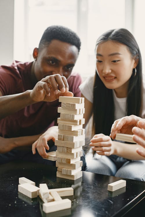 Δωρεάν στοκ φωτογραφιών με jenga, αναψυχή, άνδρας