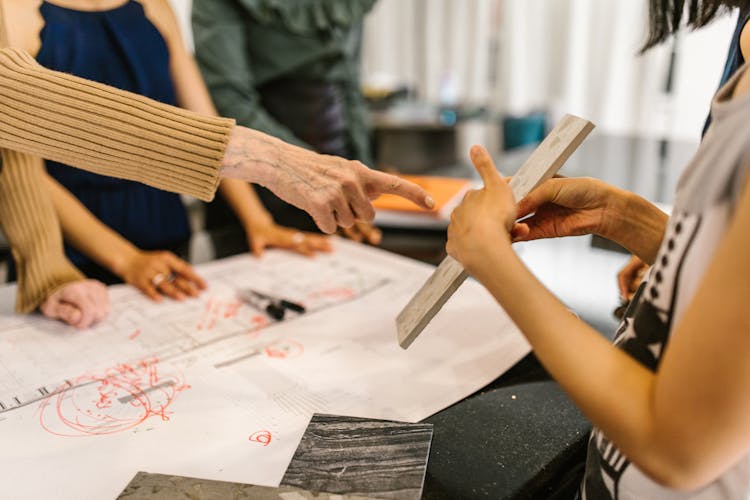 Women Collaborating At Work