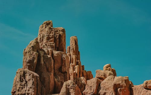 Free Brown Rock Formation Stock Photo