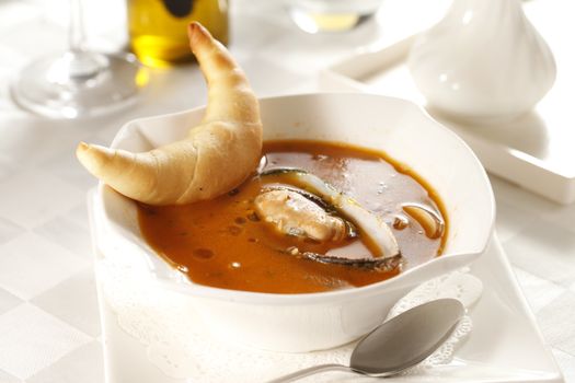 Mussel Saganaki