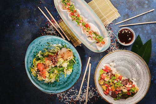 Kostenloses Stock Foto zu abendessen, appetitlich, asiatische küche