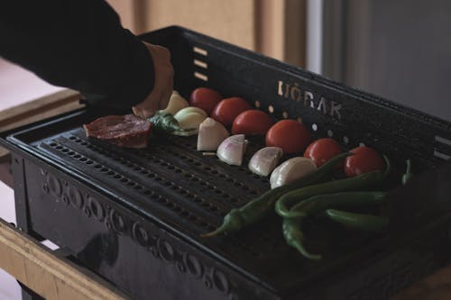 Ilmainen kuvapankkikuva tunnisteilla ainesosat, griller, grilli