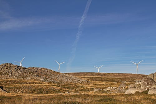 Wind Turbines on the Mountain