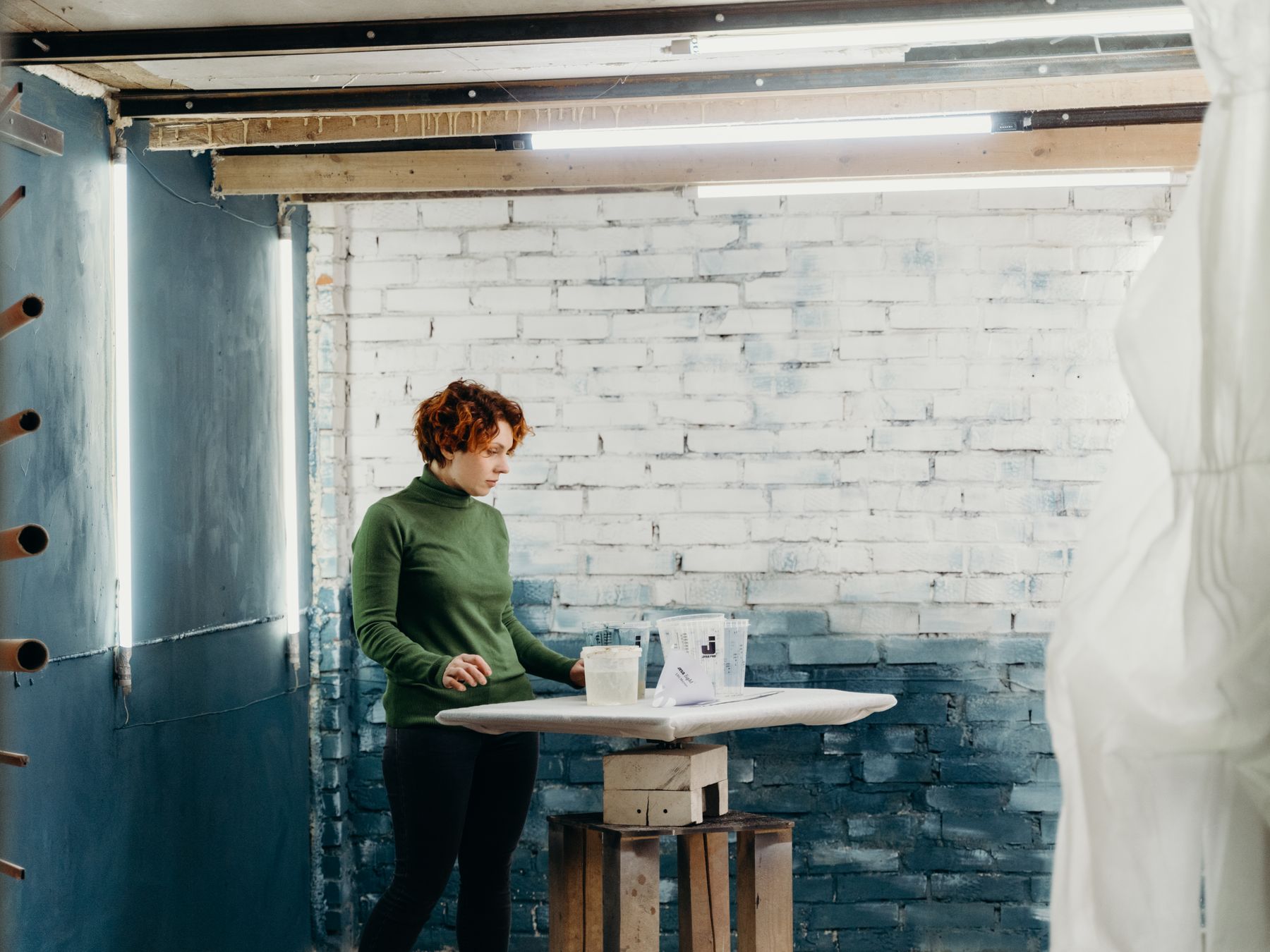 Plastering and Skimming in Brockley — walls rolled to an even, flat finish