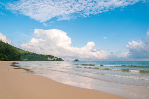 คลังภาพถ่ายฟรี ของ กระปะทะ, คลื่น, ชายหาด