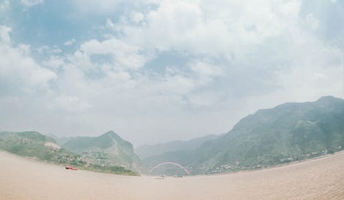 View of a Sea and the Coastline