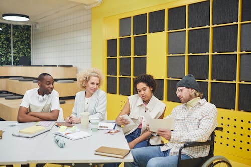 People at a Meeting