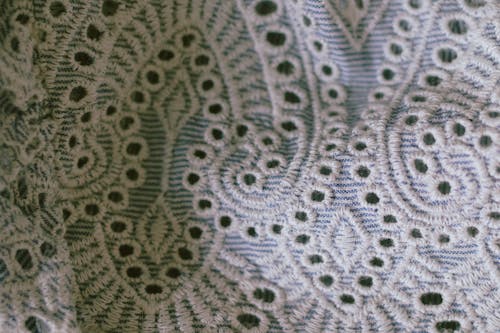 Close-up of Lace Fabric