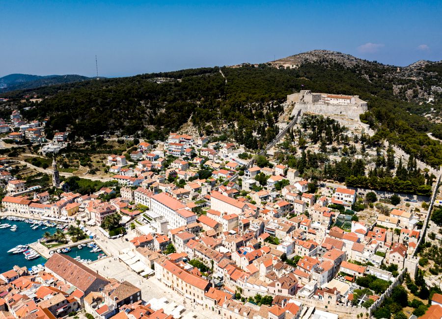 Hvar, Croatia — a travel moment · stay connected with a Hvar eSIM from My Holiday SIM