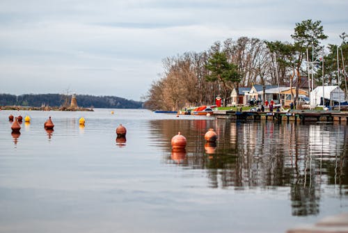 Kostenloses Stock Foto zu boje, boote, dock