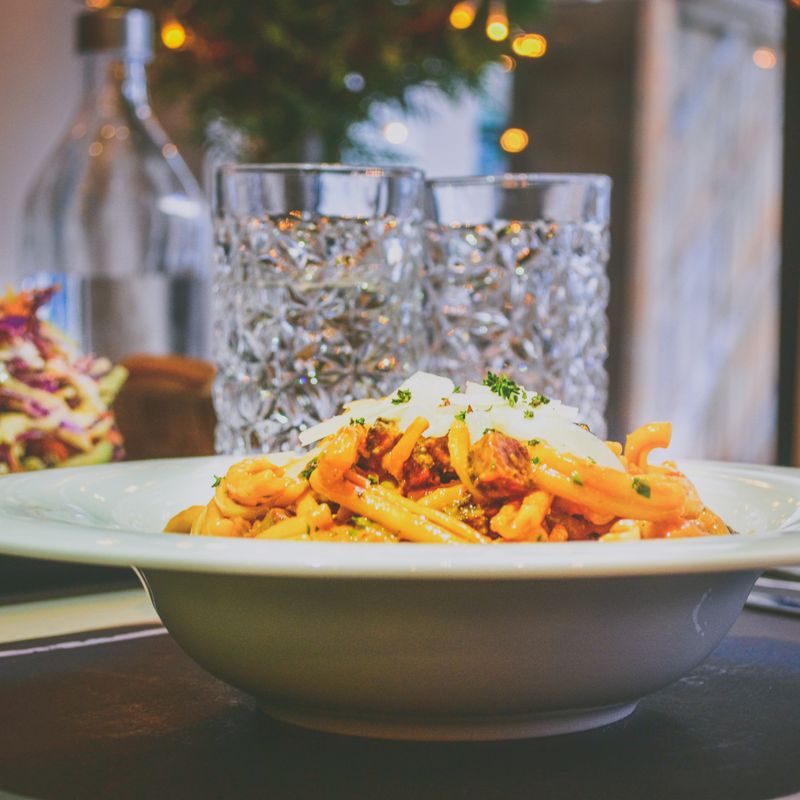 Catalan White Bean and Escabeche Vegetable Pasta Salad