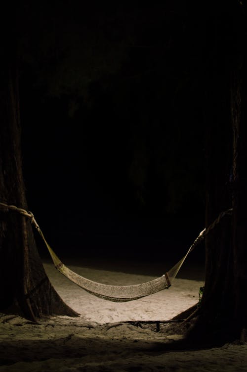 Free stock photo of cot, cradle, midnight