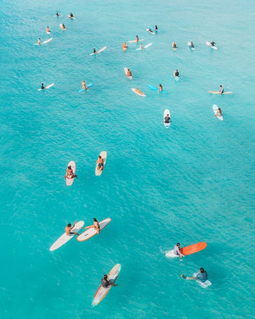 Foto profissional grátis de azul, flutuando, fotografia aérea