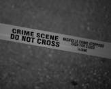 Grayscale Photo of Crime Scene Do Not Cross Tape