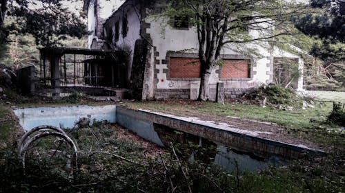 Photo of a Dilapidated Swimming Pool