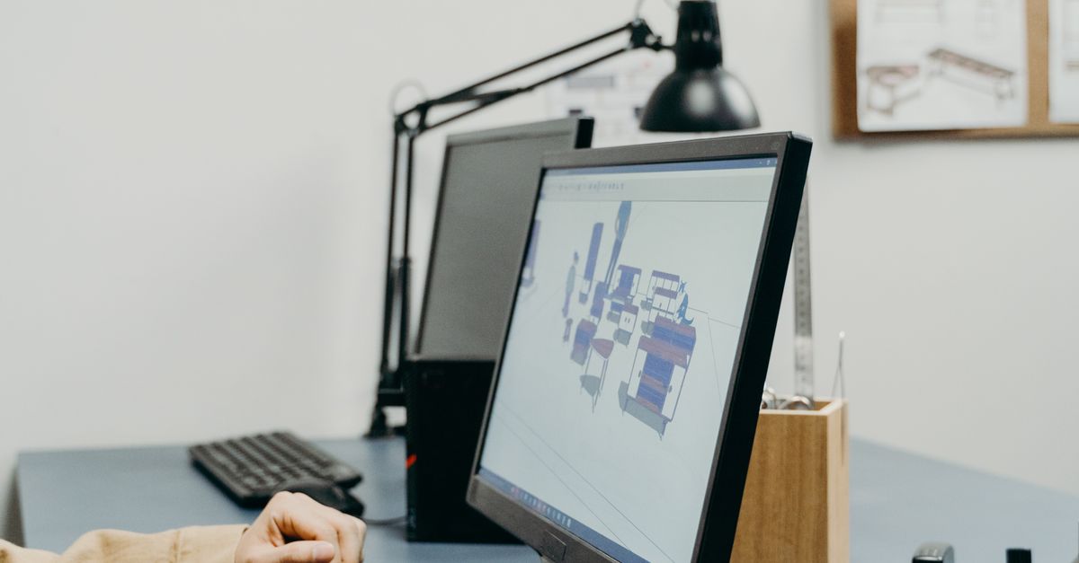 Computer Useing Image A Person Using the Computer · Free Stock Photo