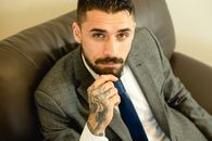 Man in Black Suit Jacket