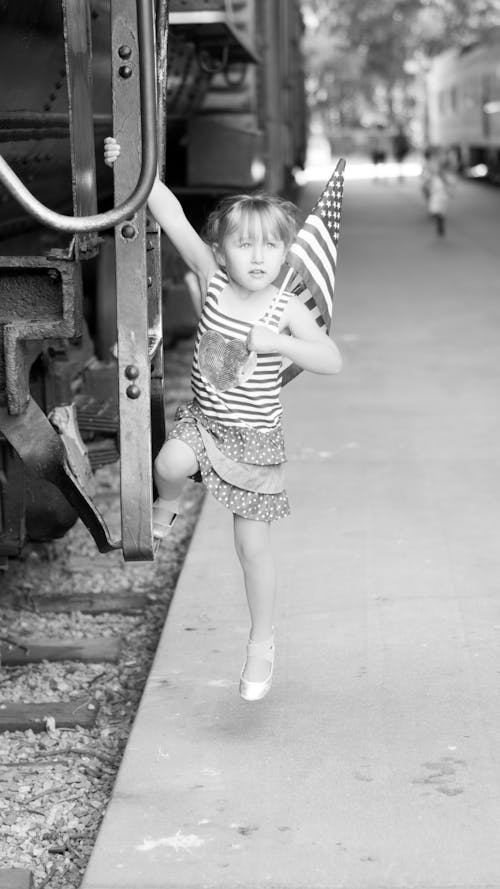 Free stock photo of girl, patriotic, patriotism