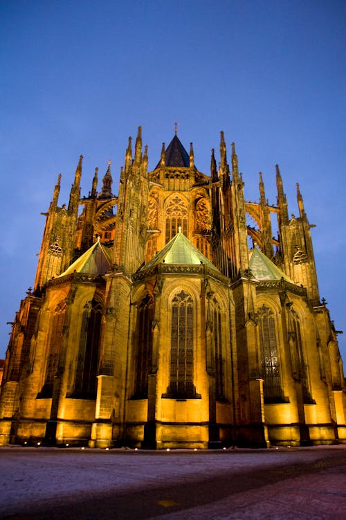 Facade of Saint Vitus Cathedral