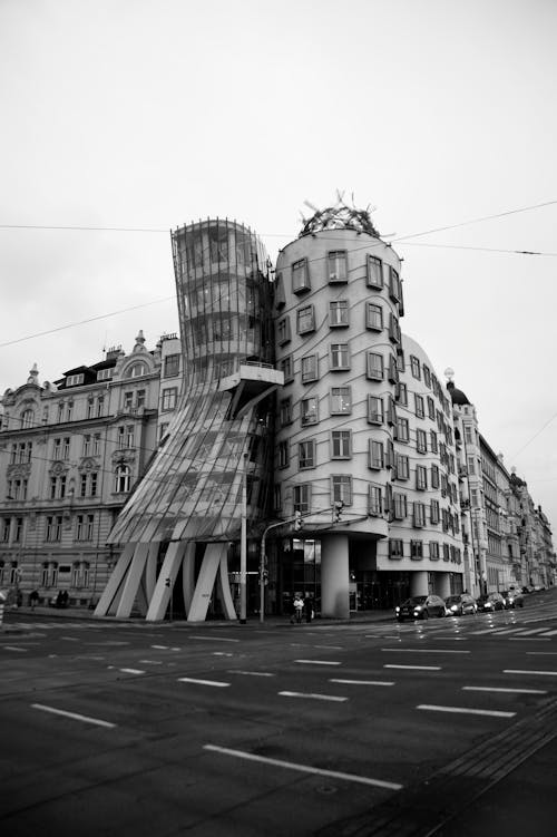 Základová fotografie zdarma na téma architektura, budova, černý a bílý