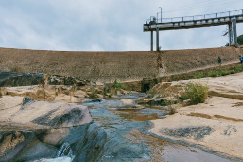 Timlapse Foto Di Uno Specchio D'acqua Che Osserva La Scala