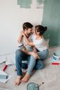 Woman in White Shirt Kissing Woman in White Shirt