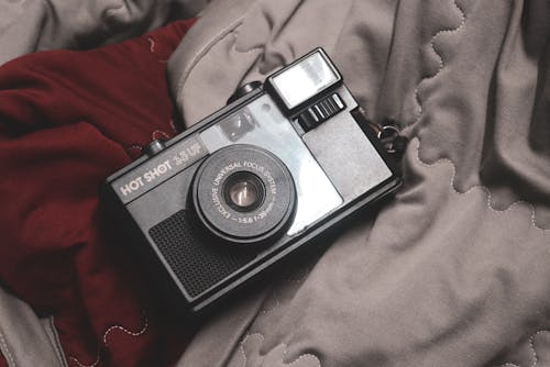 Free Close-up Photo of a Vintage Analog Camera Stock Photo