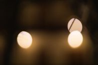 Abstract bokeh backdrop with shiny night lights