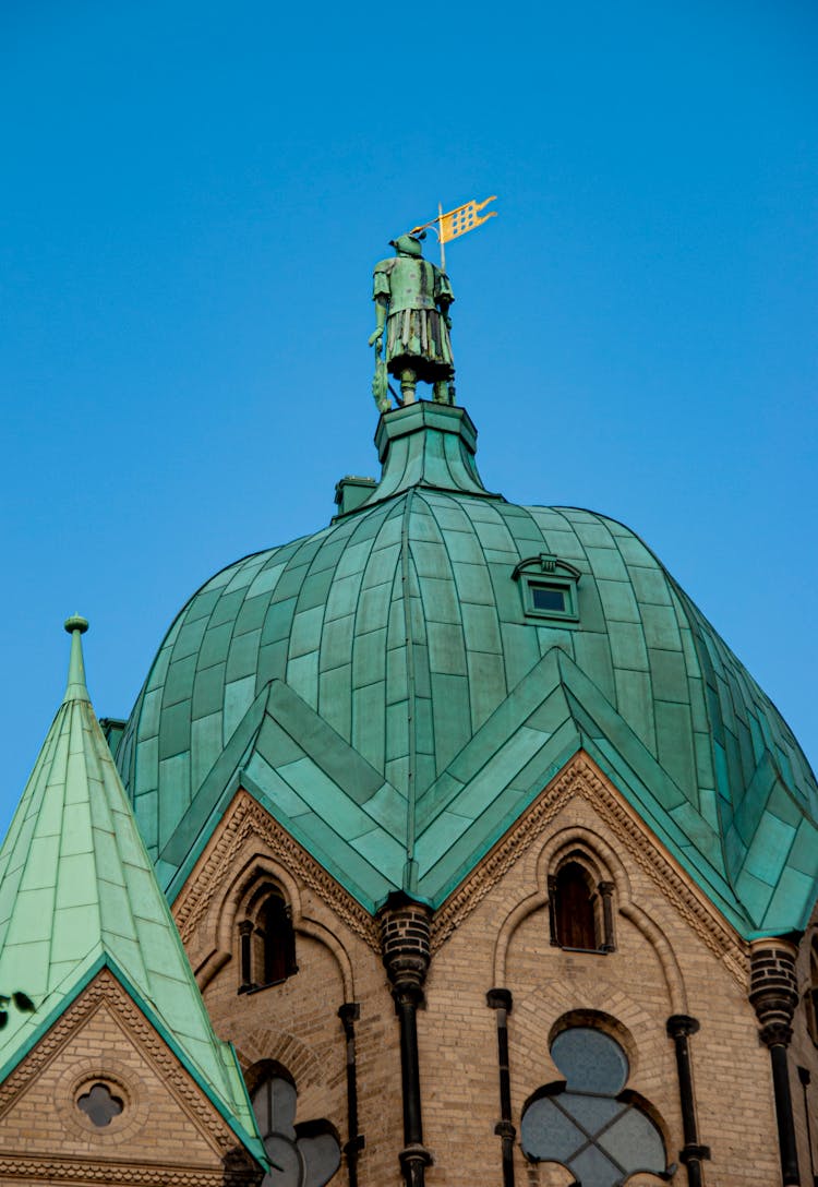 Museum Of Applied Arts Under Blue Sky