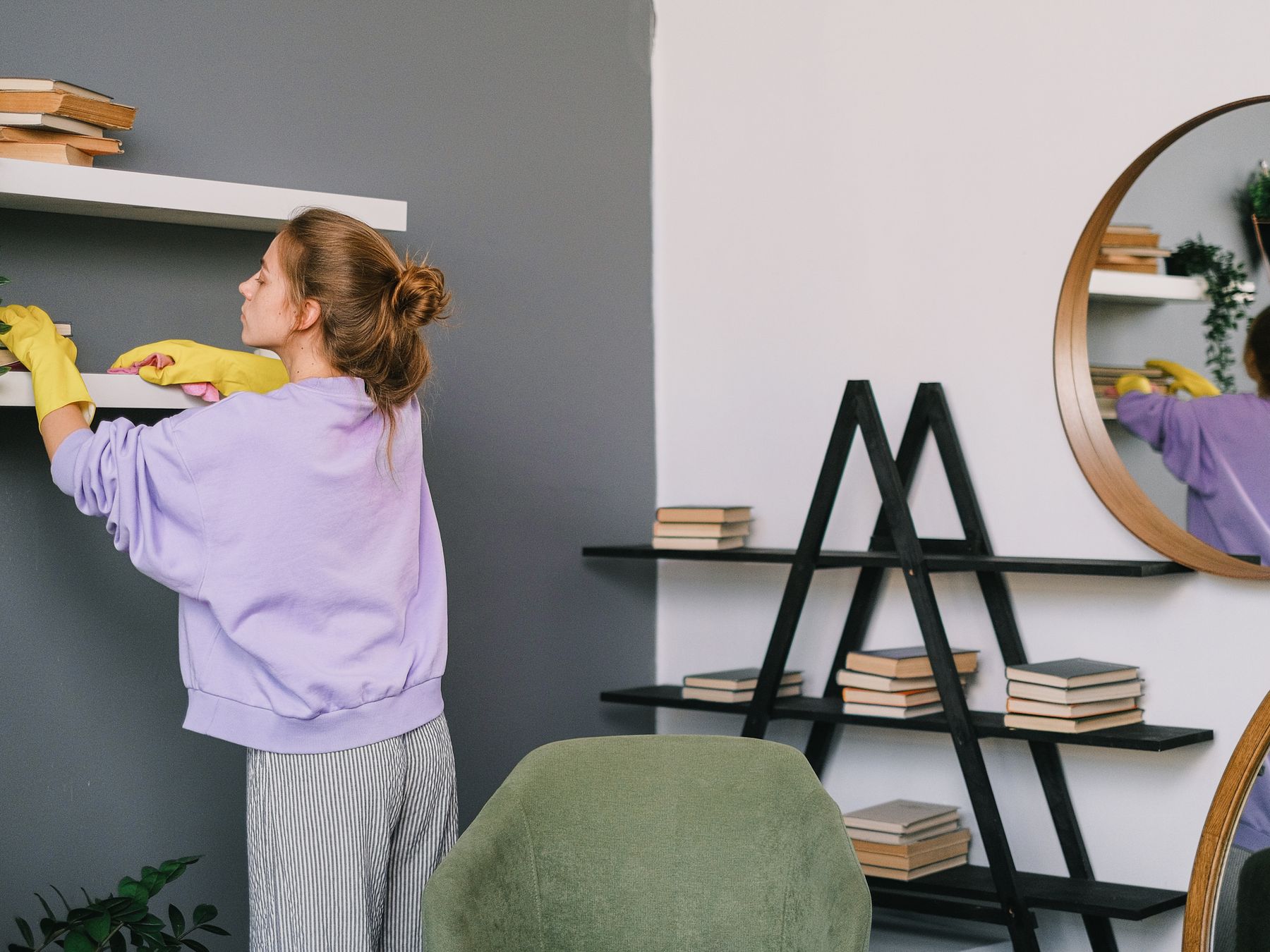 Newton Regis — house clearance team loading furniture into a van