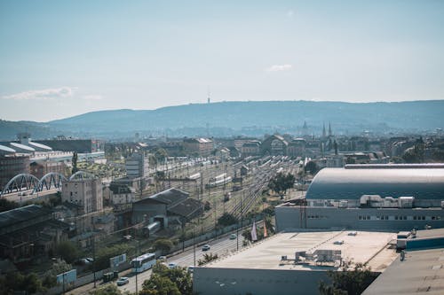 Бесплатное стоковое фото с Будапешт, венгрия, вид сверху