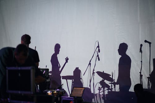 Shadow of a Band Performing 