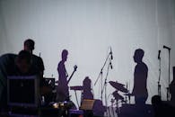 Shadow of a Band Performing