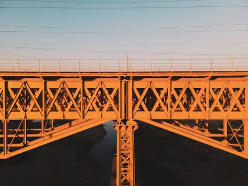 Δωρεάν στοκ φωτογραφιών με αντανάκλαση, ατσάλι, γέφυρα Φωτογραφία από στοκ φωτογραφιών