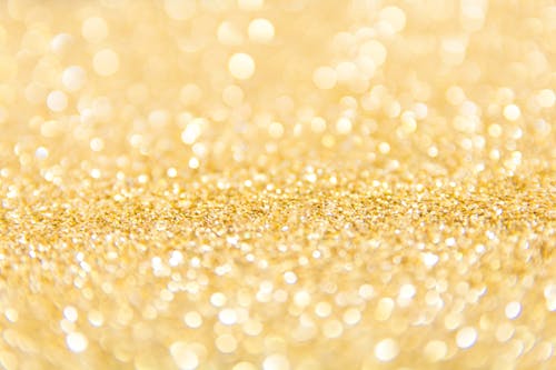 Free Gold Glitter Lot Stock Photo