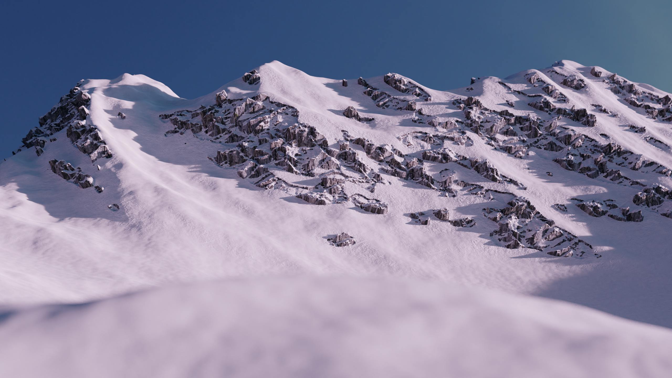 Free stock photo of mountain, rocks, snow