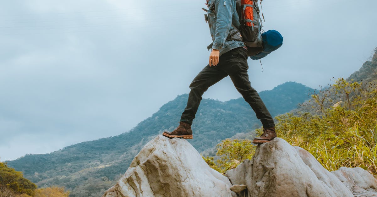 Man on Rocks · Free Stock Photo
