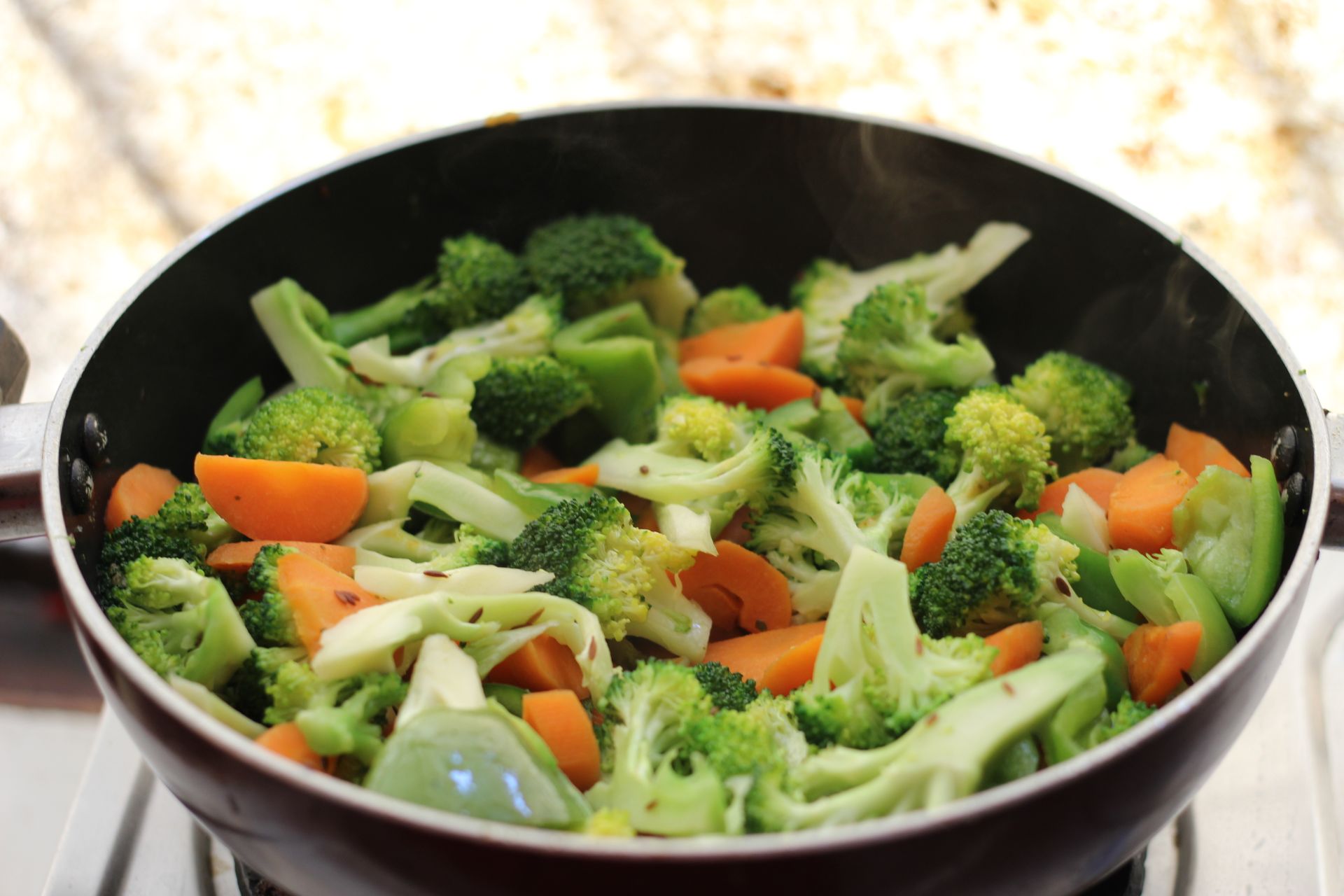 Vegetables in a Cooking Pot