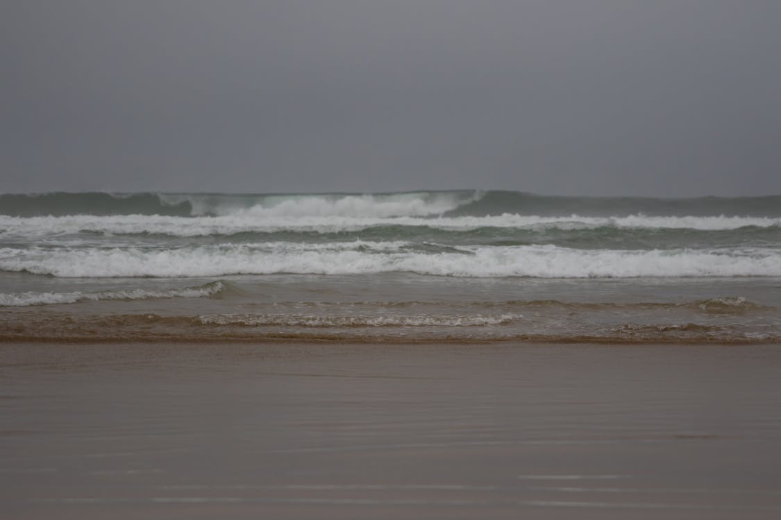 Foto d'estoc gratuïta de aigua, escuma, mar